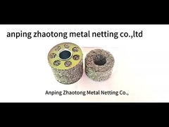 Özel sıkıştırılmış örgü filtre ağı halka şekli 5-300mm dış çapı