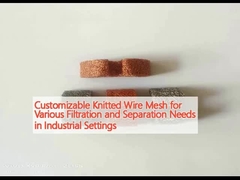 Endüstriyel ortamlarda çeşitli filtreleme ve ayırma ihtiyaçları için özelleştirilebilir örgü tel ağı