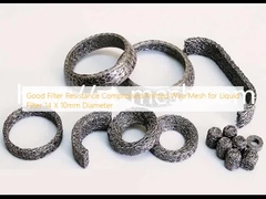 İyi Filtre Direnci Sıkıştırılmış Dokuma Filtresi 14 X 10 mm çapında