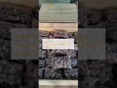 Zorlu Lekeler İçin Endüstriyel 4 * 2mm Mukavemetli Paslanmaz Çelik Temizleme Topu