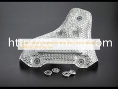 Araba için Özel Boyutlu Sıkıştırılmış Tel Örgü Amortisör od88*50*20mm