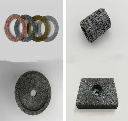 Kalınlığı 10mm Kimyasal Endüstri İçin Sıkıştırılmış Dikiş Paslanmaz Çelik Tel Ağı