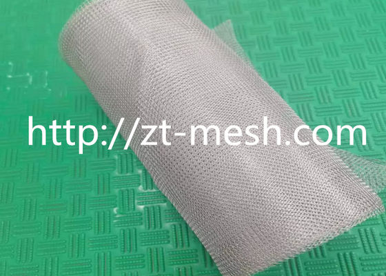 Plain Weave Knitted Wire Mesh Korozyona ve Pas Direnci Endüstriyel Ayrım için 3.8cm Genişlik