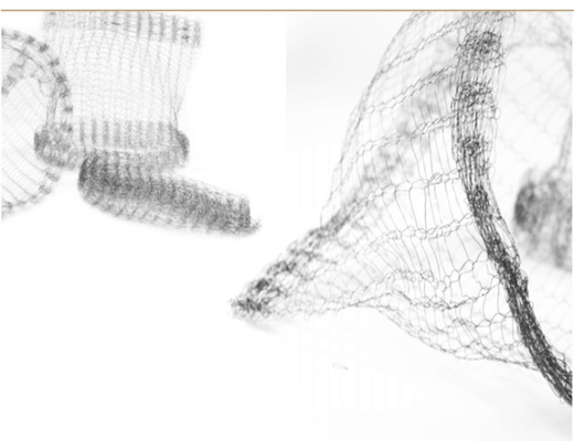 Ağaç / Çiçek için SS304 Örme Hasır Dikim Sepeti 0.05-0.48mm