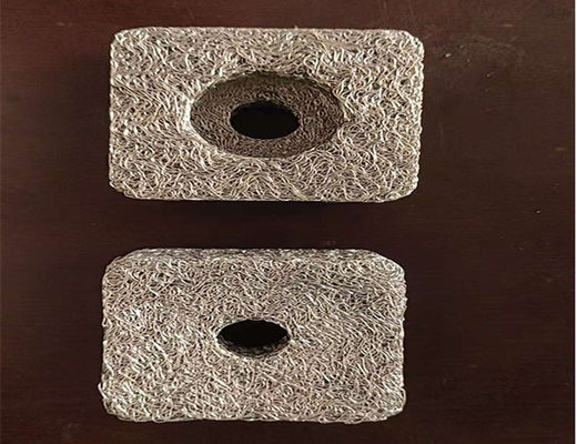 Yüksek Korozyon Direnci Dörtgen Filtreleme için Sıkıştırılmış Dikiş Filtre Süs 316 malzemesi