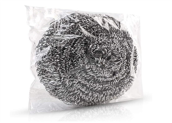 Ağır Hizmet 410 Paslanmaz Çelik Temizleme Topu 23g Dia 7cm Gümüş Renk