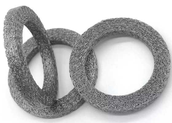 Beyaz ve gümüş örgü tel örgü filtre asit ve alkali direnci ve örnekleme