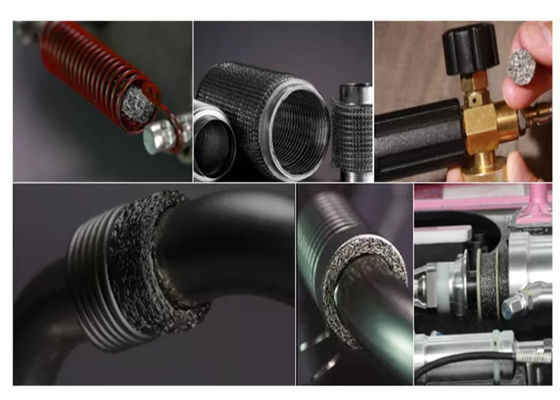 200 Mikron Sıkıştırılmış Örgü Hasır 304 316 Paslanmaz Çelik