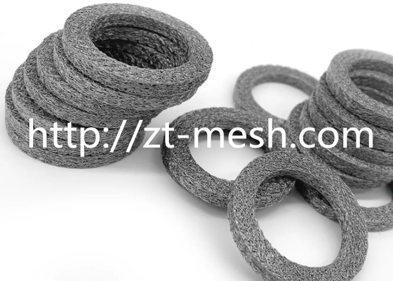 OEM Endüstriyel İhtiyaçlar için Yuvarlak Delik Şekilli Dikişli Metal Mesh Paketi