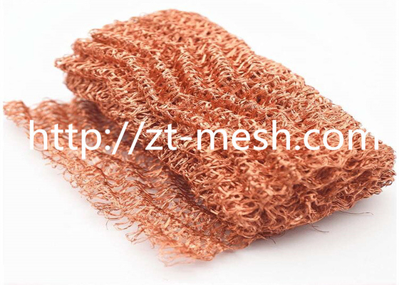 Plain Weave Knitted Wire Mesh Korozyona ve Pas Direnci Endüstriyel Ayrım için 3.8cm Genişlik