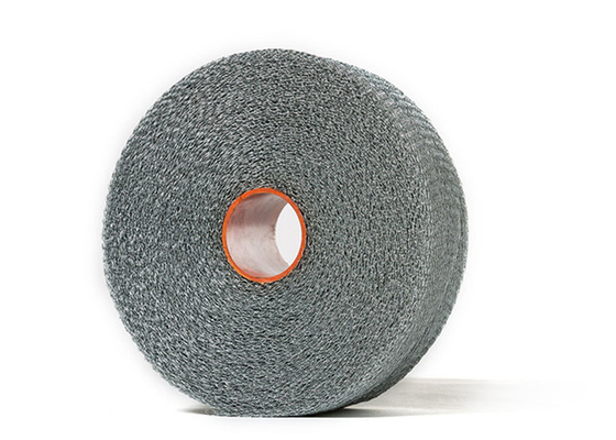 PP / SS316 Örme Örgü Kumaş 0,5 mm çap 1000 mm Genişlik Dalgalı Tahıl şekli