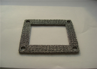 0.08-0.55mm Kare Metal Yastık Damperleri Paslanmaz Çelik 2x3mm Filtre İçin OEM