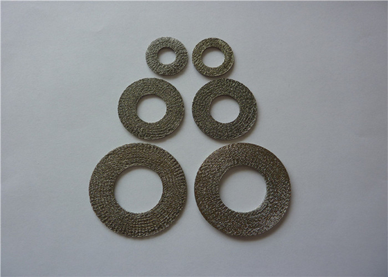OD25mm Sıkıştırılmış Örme Hasır Filtre gaz sıvısı 0.55mm 100mesh/inç