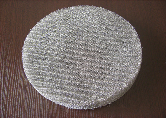 Sütun İç Mesh Filtre Elemanı, 40mm 80mm Mist Eliminators Mesh Pads