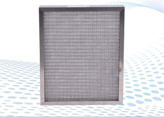 Isıtıcı için Özelleştirilmiş Alüminyum Filtre Mesh Medya Metal Çerçeve OEM / ODM