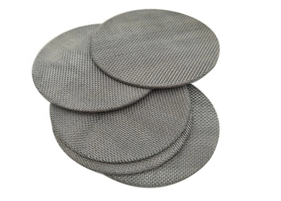 Filtre için Çok Katmanlı 316L Paslanmaz Çelik Filtre Hasır φ8 * 8mm