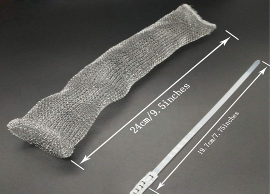 SS 304 Filtre Örgü Torbalar 50ft 100ft 3cm - 1m Aşınma Direnci