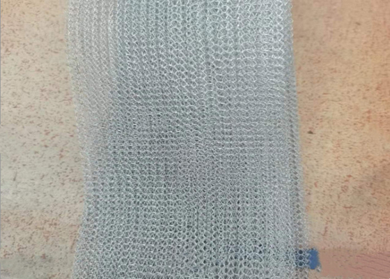 Damıtma Sütunu Ambalajı için 100mm Genişlik Bakır Örme Hasır