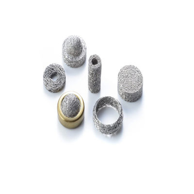 Özel sıkıştırılmış örgü filtre ağı halka şekli 5-300mm dış çapı