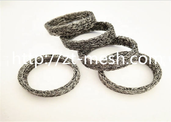 Araba için İyi Geçirgenliğe Sahip Yuvarlak 50 * 20mm Paslanmaz Çelik Örme Hasır