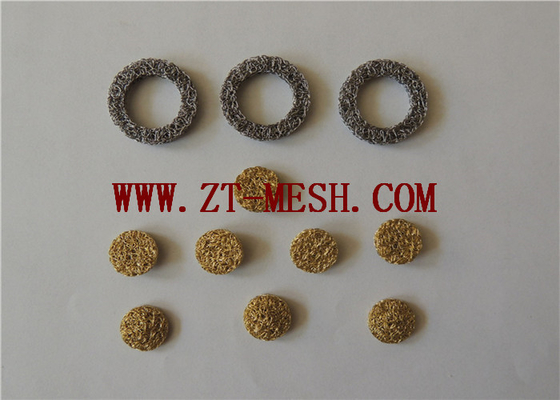 Şok Emme Sıkıştırılmış Örme Hasır filtre φ2-500mm Düz Tip