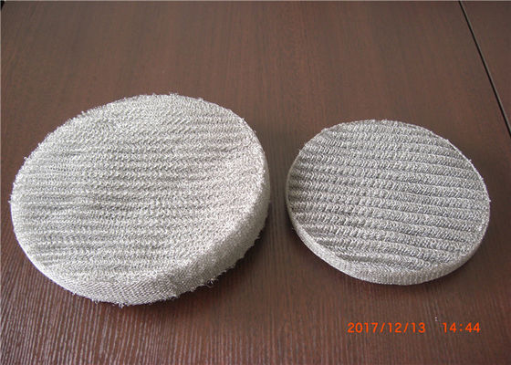 Yuvarlaklık Örme Mesh Demister Pad 0.23mm Korozyon Direnci