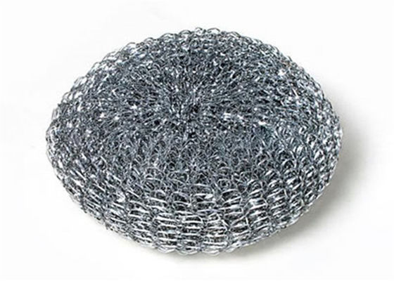 Yumuşak Güvenlik Örme Bakır Temizleme Mesh 6mm-40mm Kalınlık Yüksek Sıcaklık Dayanımı