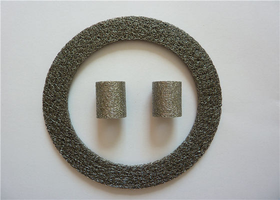 Yuvarlak 0.018mm Paslanmaz Çelik Örme Hasır Destek Titreşim veya Şok