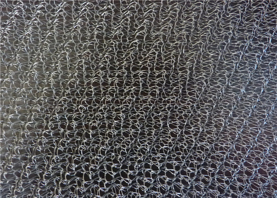 SS Örme Örgü Kumaş 4 * 5mm Mesh Delik Buğu Çözücü İçin Gaz Sıvı AISI 301