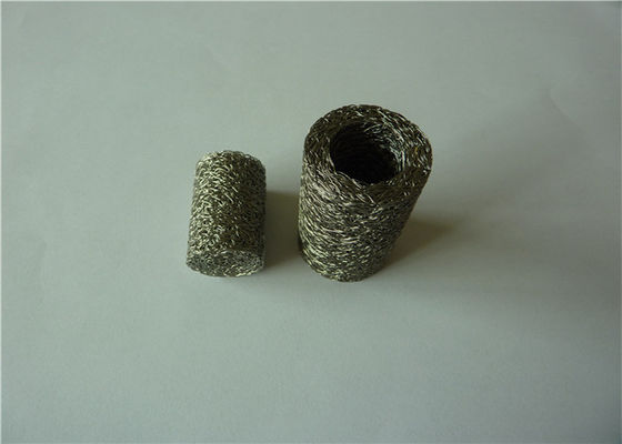 OD25mm Sıkıştırılmış Örme Hasır Filtre gaz sıvısı 0.55mm 100mesh/inç
