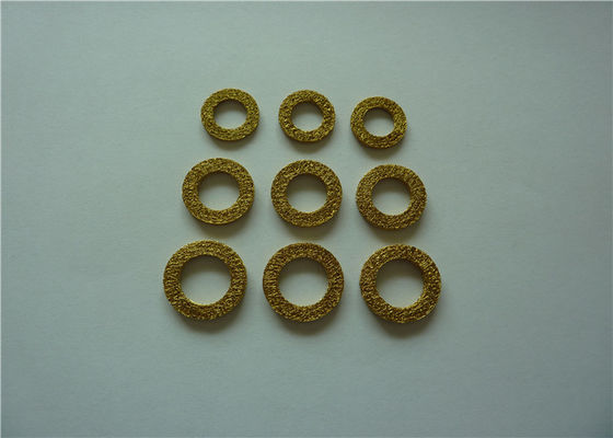 Endüstriyel Mekanik Filtrasyon için OEM Örme Bakır Filtre Mesh Özelleştirilmiş Şekil