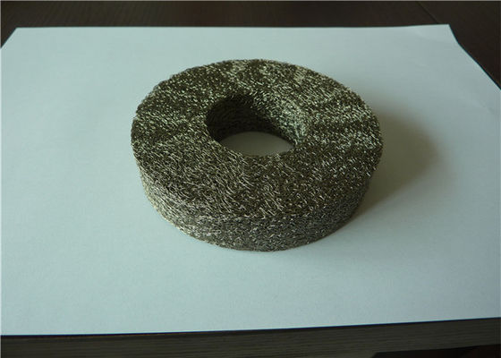OD25mm Sıkıştırılmış Örme Hasır Filtre gaz sıvısı 0.55mm 100mesh/inç