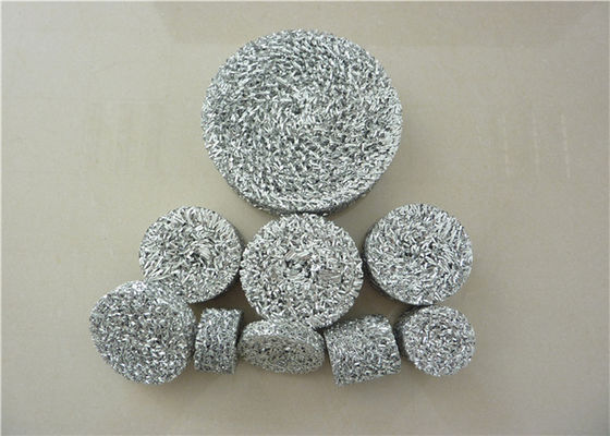 Otomatik İçin Özelleştirilmiş Beyaz Örme Alüminyum Folyo Mesh Dia118mm Uzunluk