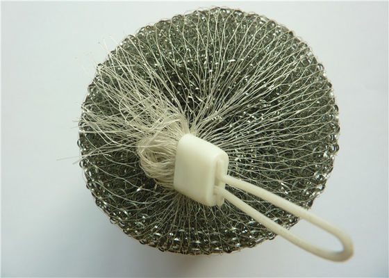 Ağır Hizmet 410 Paslanmaz Çelik Temizleme Topu 50g Koku Korumalı Tava Yıkayıcı