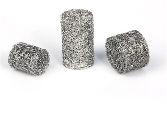 Kamyon Filtreleme Örme Örgü Filtre SS304 1L 40mm 50mm 60mm 80mm Susturucu Sönümleme Yıkayıcı