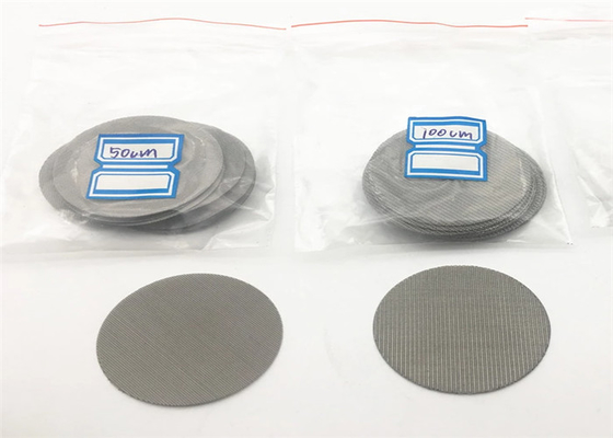 Filtre için Çok Katmanlı 316L Paslanmaz Çelik Filtre Hasır φ8 * 8mm