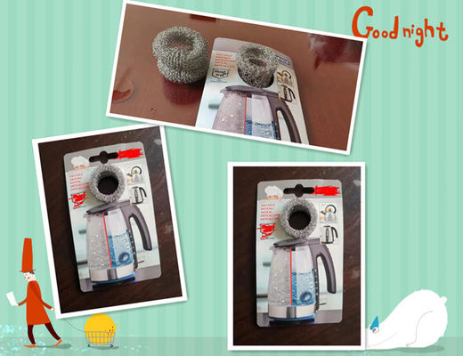 Paslanmaz Çelik Örme Hasır 0.08mm - 0.5 mm Dia OEM Su Isıtıcısı Filtre Ekranı