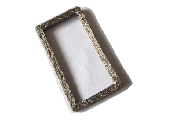 Kar Köpük Lance Filtresi için AISI304 14X10mm Sıkıştırılmış Örme Hasır