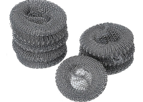 Galvanizli Paslanmaz Çelik Hasır Scourer 10g 15g Yuvarlak Şekil Güçlü Temizleme Kapasitesi