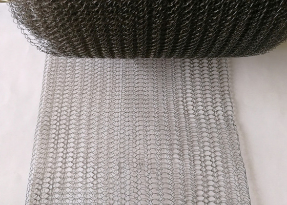 Yeniden Kullanılabilir Örme Bakır Temizleme Mesh Genişliği 400mm 30m Uzunluk