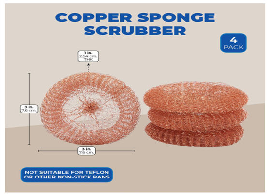 403 Stainless Steel Cleaning Ball  6*4mm  For Kitchen Cleaning