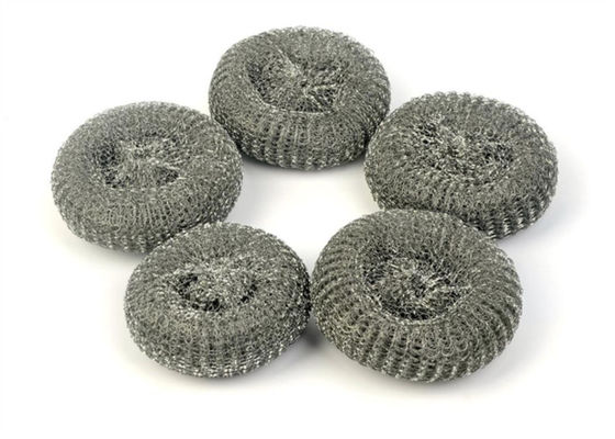 ODM / OEM ZT Mutfak Bulaşık Tava Temizleme İçin Paslanmaz Çelik Tel Top