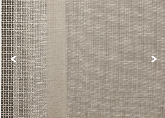 SS316 Sinterlenmiş Mesh Ekran 3 Katmanlı / 2 Katmanlı Asit ve Alkali Direnci