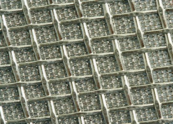 SS316 Sinterlenmiş Mesh Ekran 3 Katmanlı / 2 Katmanlı Asit ve Alkali Direnci