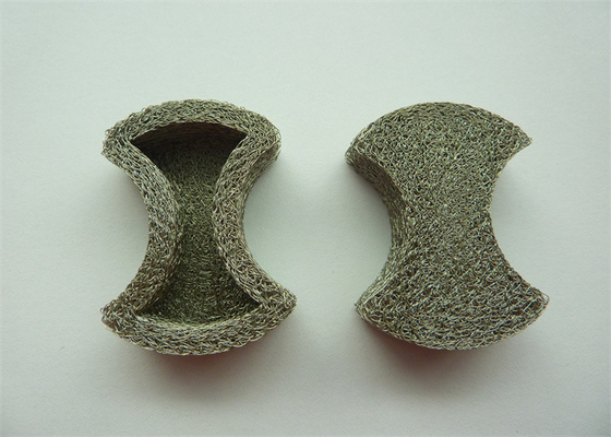 Örme Hasır Yıkayıcı Paslanmaz Çelik Tel 0.12mm 35mm Elastik Çekirdek Kaplamalı ISO9001