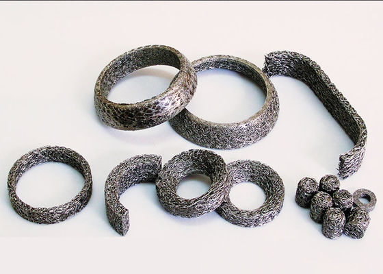 Yastık Anti Titreşim için Kare Metalik Montaj 50g Örme Hasır Conta 310s