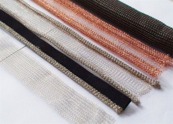 Mekanik için Kalaylı Bakır Boru Şekli Örme Mesh Koruyucu Çap 3mm