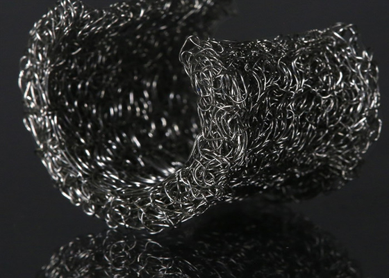 Otomobil İçin Yüksek Seviye Metal Dia 25mm Sıkıştırılmış Örme Hasır