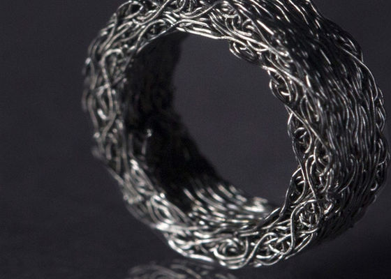 Egzoz Susturucu için Ultra İnce Sus 304 316 Hasır Yıkayıcı Dia 25mm