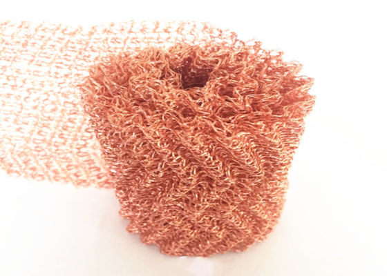 316 Örme Paslanmaz Çelik Hasır Oluklu / Demister İçin Düz